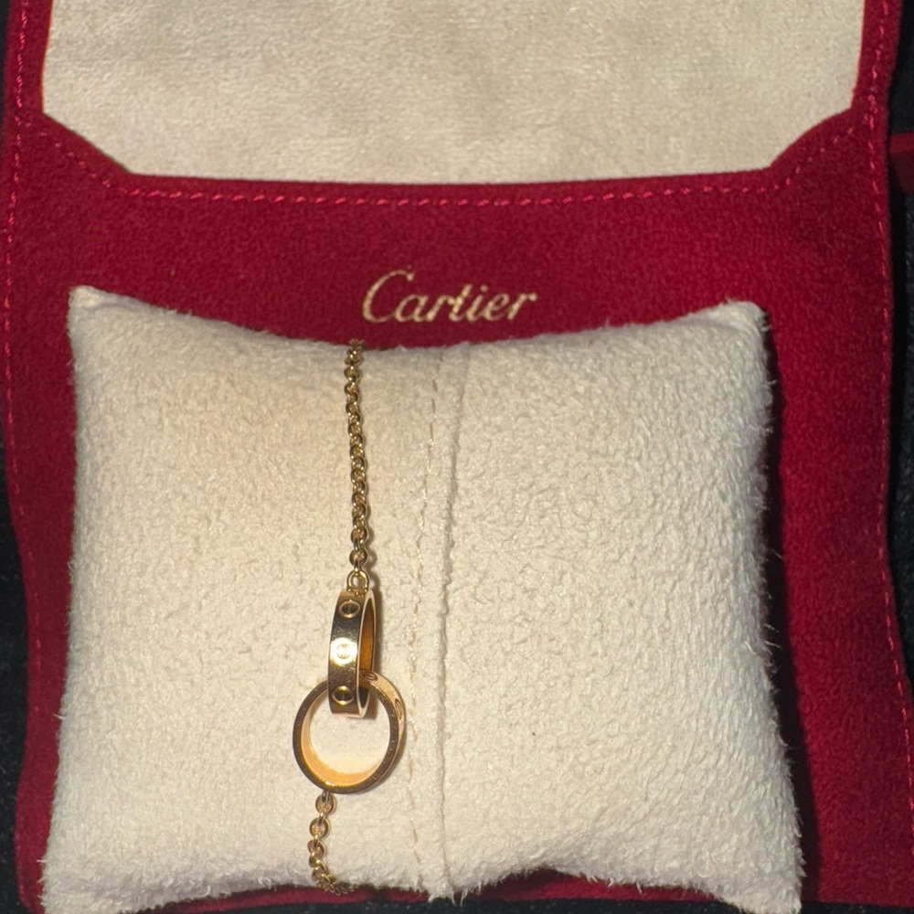 Cartier Gold Chain Bracelet
